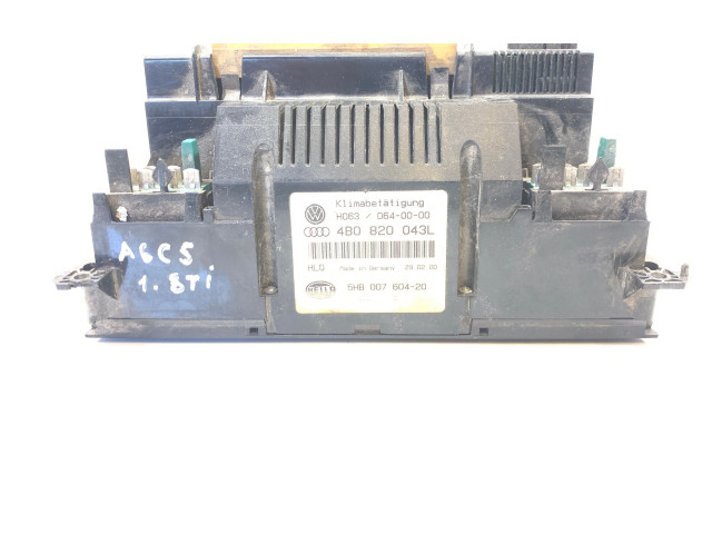 Блок управления климат-контролем D640000, 5HB00760420   Audi A6 S6 C5 4B