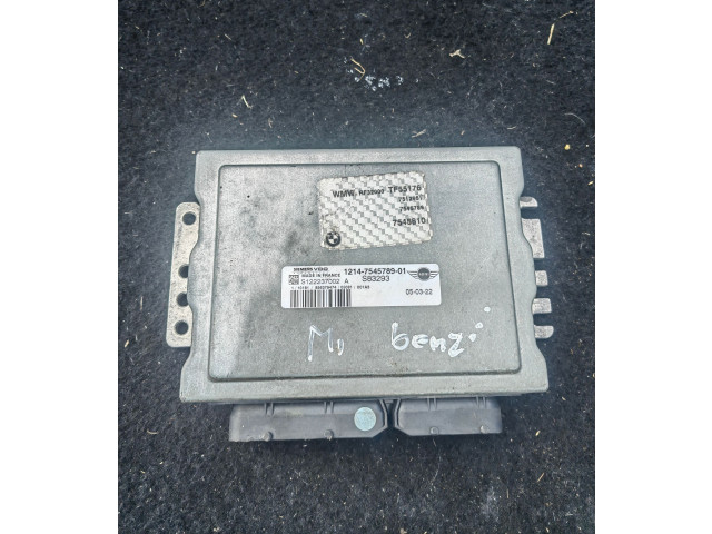 Блок управления двигателя 7545789 Mini Cooper Coupe R58