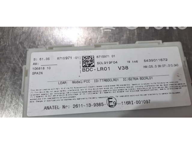 Pojistková skříňka 6135871597101 BMW X2 F39 2018