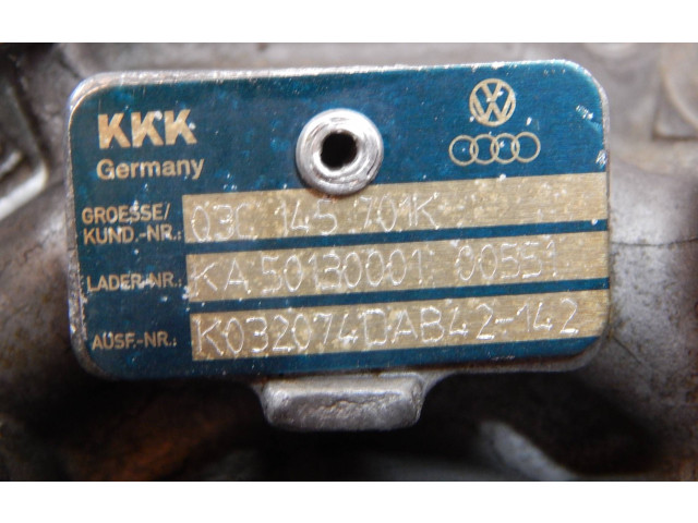 Turbodmychadlo Турбина 03C145701K, KA50130001 Volkswagen Tiguan