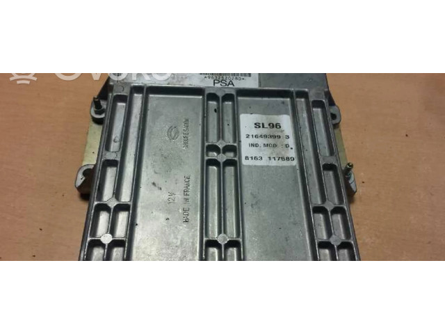 Блок управления двигателя 9632520280, SL96 Citroen Xsara