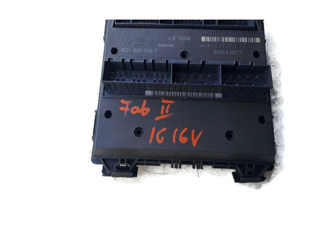 Блок комфорта 6Q1937049F, 5WK48217 Skoda Fabia Mk2 (5J)