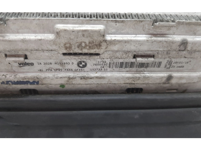 Интеркулер 17517600530, 7600530 BMW 4 F36 Gran coupe