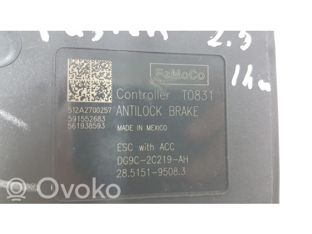 Блок АБС DG9C2C219AH, DS9C2C405AH   Ford  Fusion II  2013-- года