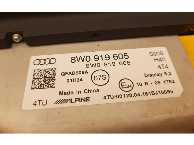 Дисплей 8W0919605, 8W0919605 Audi A4 Allroad B9