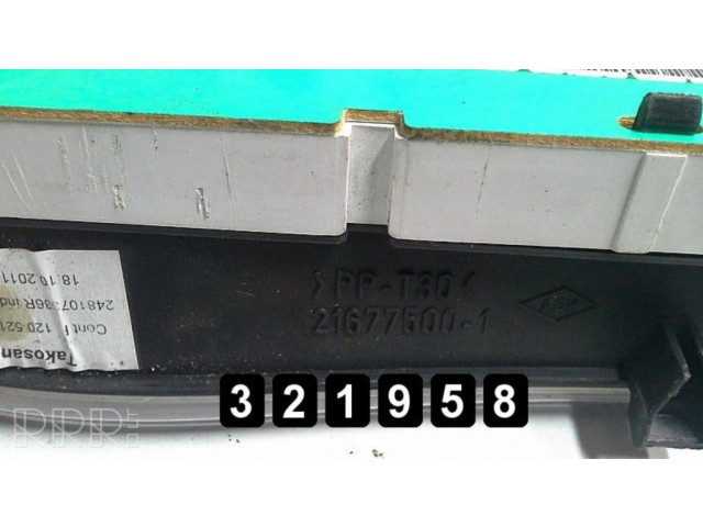 Панель приборов 21677500-1 Dacia Logan Pick-Up