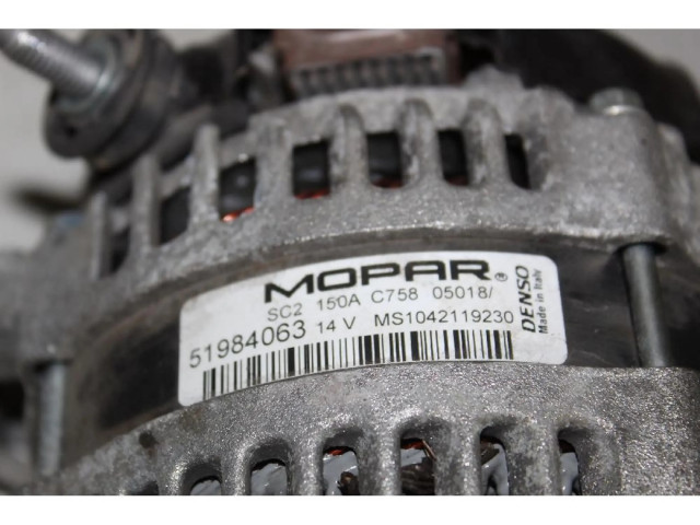 Генератор Jeep Renegade