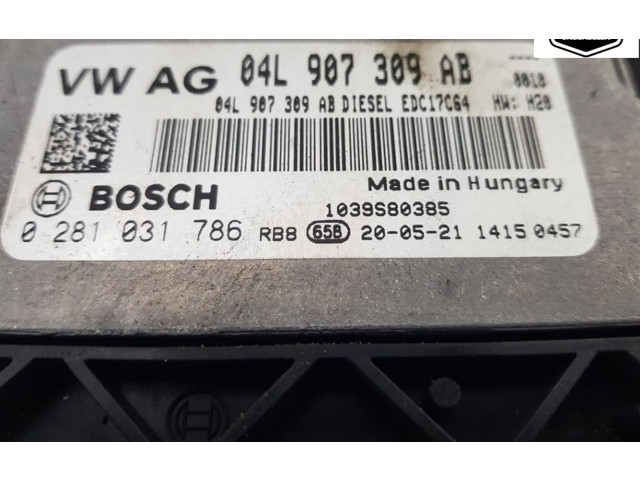 Řídící jednotka 04L907309AB, 04L907309AB Volkswagen Caddy 2020