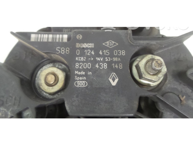 Генератор 8200438148, 0124415038   Dacia Logan I      