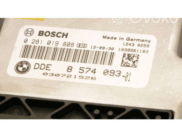Řídící jednotka 0281019808, 8574093 BMW 3 F30 F35 F31 2012