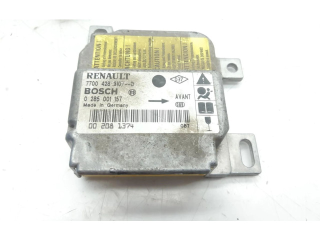 Блок подушек безопасности 7700428310 Renault Clio II