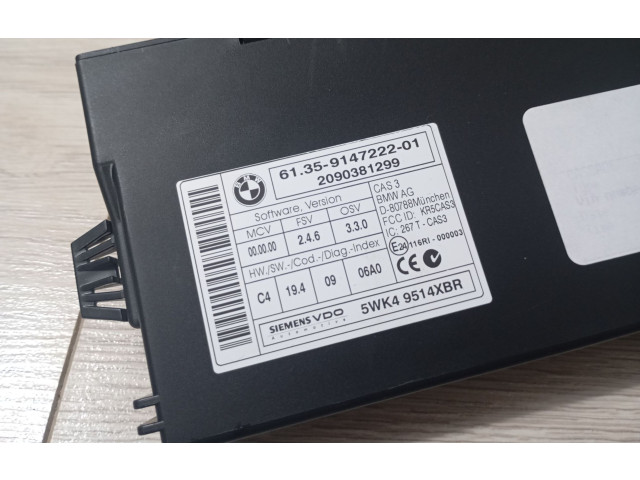 Řídící jednotka 7594354, 5WK93805 BMW X6 E71 2009