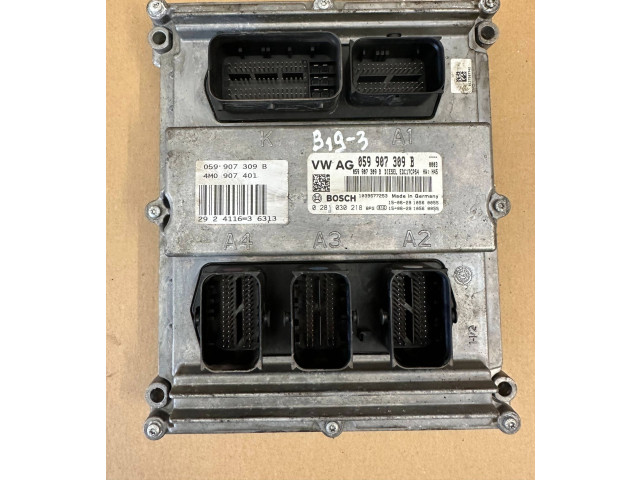 Řídící jednotka 0281030218, 059907309B   Audi Q7 4M 2016