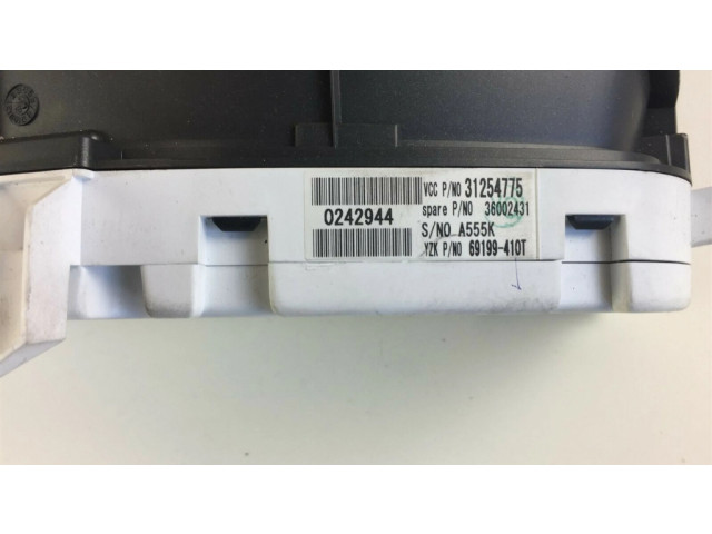 Панель приборов 31254775, A640   Volvo S40       