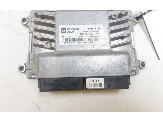 Блок управления двигателя 25182025, 25182025 Chevrolet Spark