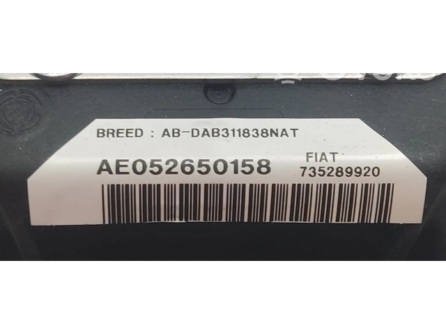 Подушка безопасности водителя 735289920 Alfa Romeo GT