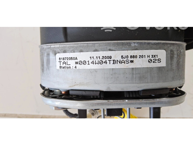 Подушка безопасности водителя 5J0880201H, 61872050A   Skoda Fabia Mk2 (5J)