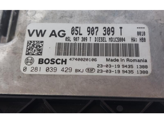 Блок управления двигателя 0281039429, 0281039429   Skoda Karoq