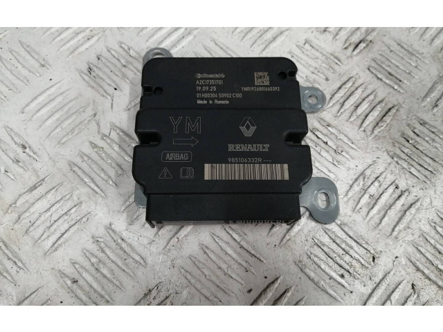 Блок подушек безопасности 985106332R   Dacia Logan II