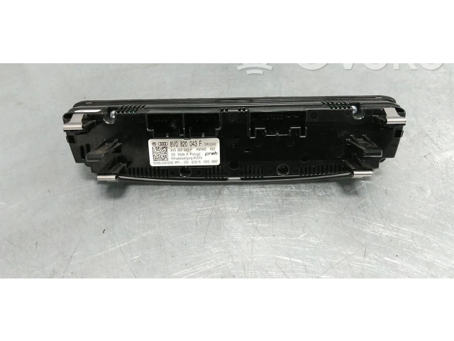 Блок управления климат-контролем 8V0820043F, 8V0820043FIMJ   Audi A3 S3 8V