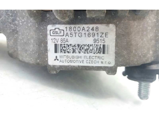 Генератор 1800A248, A5TG1691ZE Mitsubishi Colt