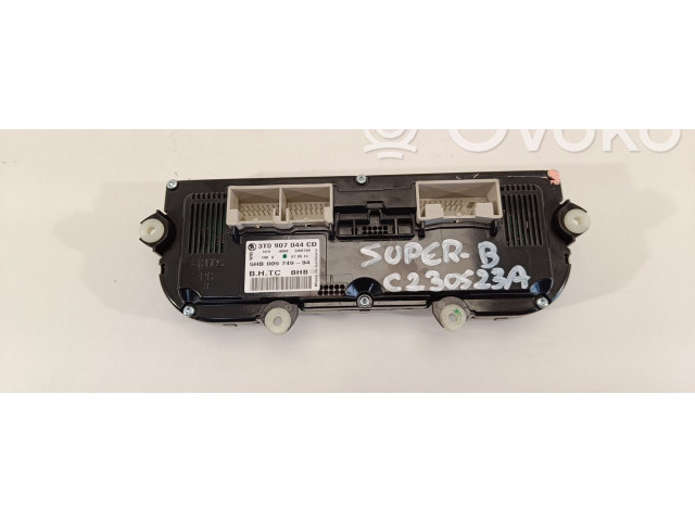 Блок управления климат-контролем 3T0907044CD   Skoda Superb B6 (3T)