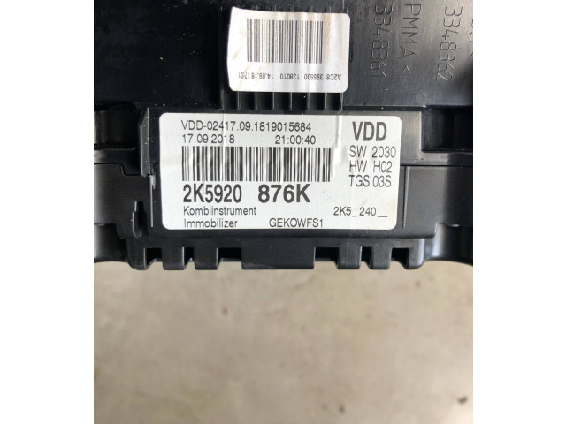 Панель приборов 2K5920876K, VDD02417 Volkswagen Caddy