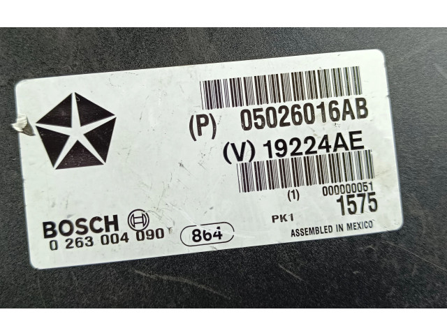 Блок управления P05026016AB   Jeep Grand Cherokee (WK)