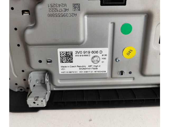Дисплей    3V0919606D, A2C1516870101   Skoda Superb B8 (3V)