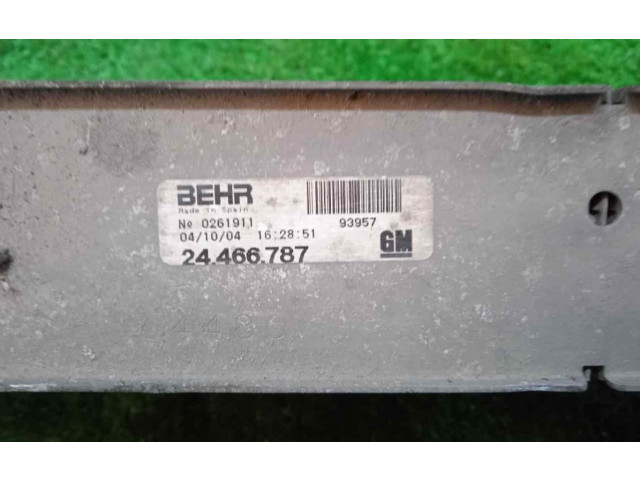 Интеркулер  24466787   Opel Combo C 