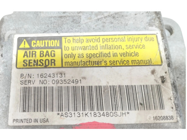 Блок подушек безопасности 09352491   Chevrolet Camaro