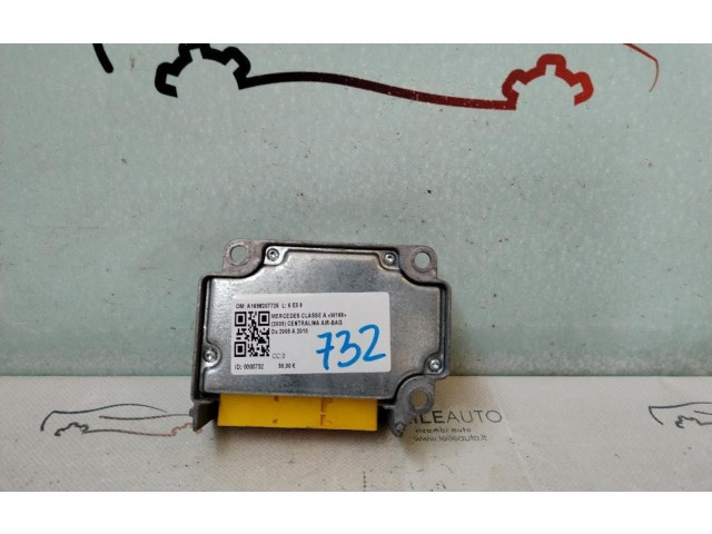 Блок подушек безопасности A1698207726, A1698207726 Mercedes-Benz A W169