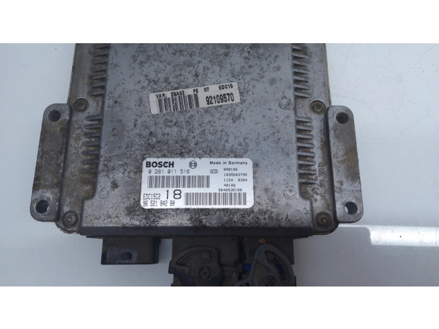 Řídící jednotka 0281011516 Peugeot 607 2004