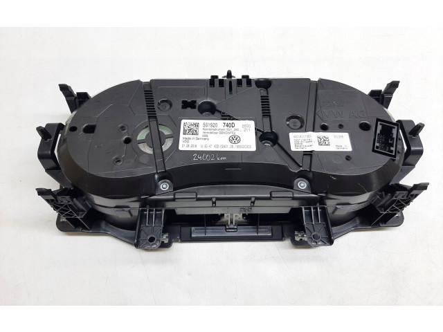 Панель приборов 5G1920740D Volkswagen Golf VII