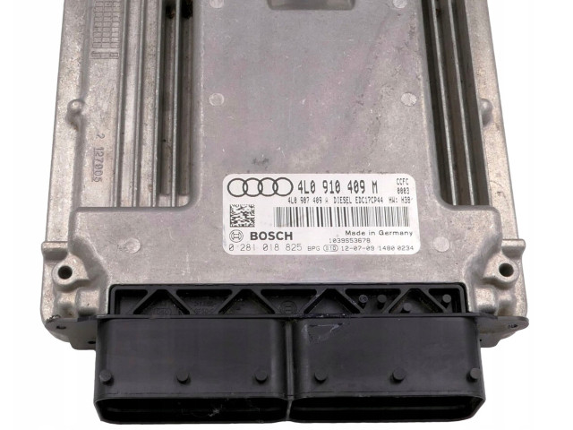 Řídící jednotka 4L0910409M, 0281018825   Audi Q7 4L 2012