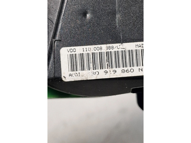 Спидометр (приборный щиток)  4b0919860N, 110008888C   Audi A6 S6 C5 4B 