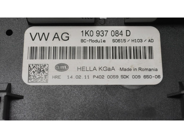 Блок комфорта 1K0937084D   Skoda Octavia Mk2 (1Z)   