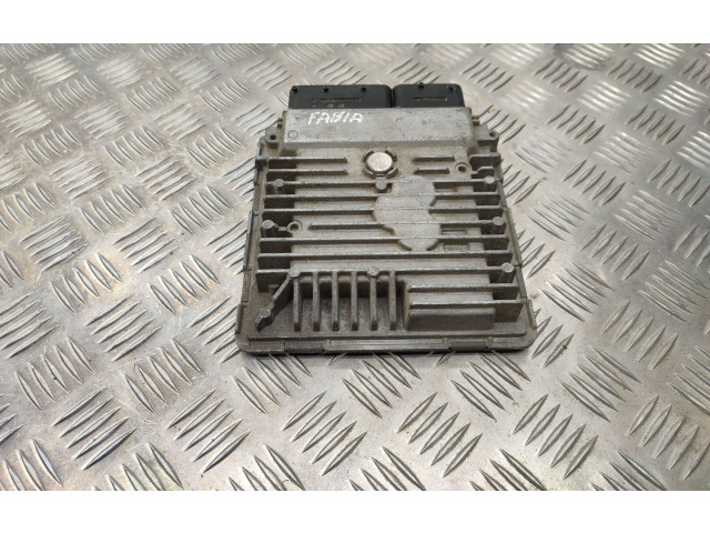 Блок управления двигателя 03L906023NG, 03L906023LK Skoda Fabia Mk2 (5J)