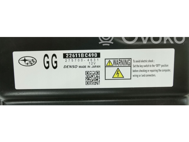 Блок управления двигателя 22611BC490   Subaru Forester SJ