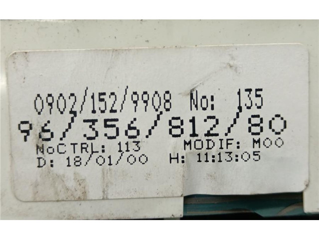 Přístrojová deska Citroen Berlingo 1997 9635681280, 0090059