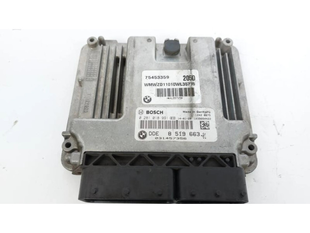 Řídící jednotka 0281018991   Mini Cooper Countryman R60 2011