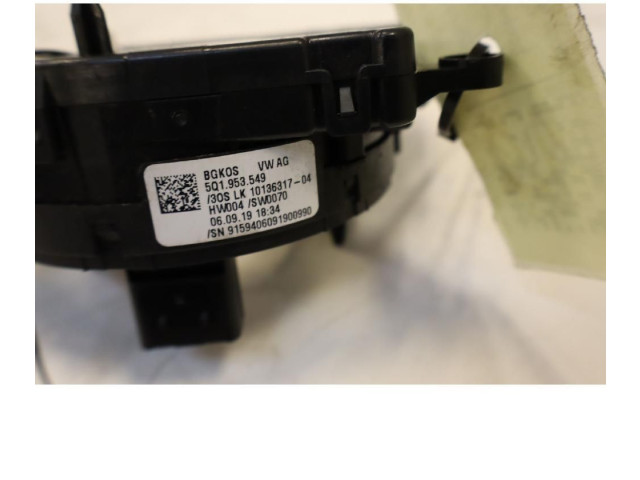 Подрулевой шлейф SRS 5Q0953549E Volkswagen Golf VII