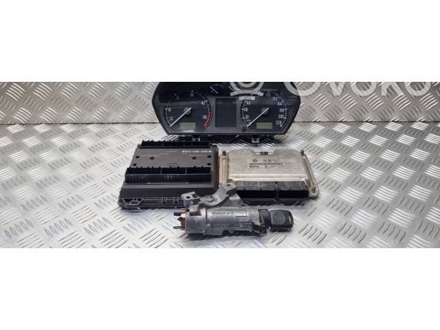 Комплект блоков управления 038906019HT, 0281010947   Skoda Fabia Mk1 (6Y)