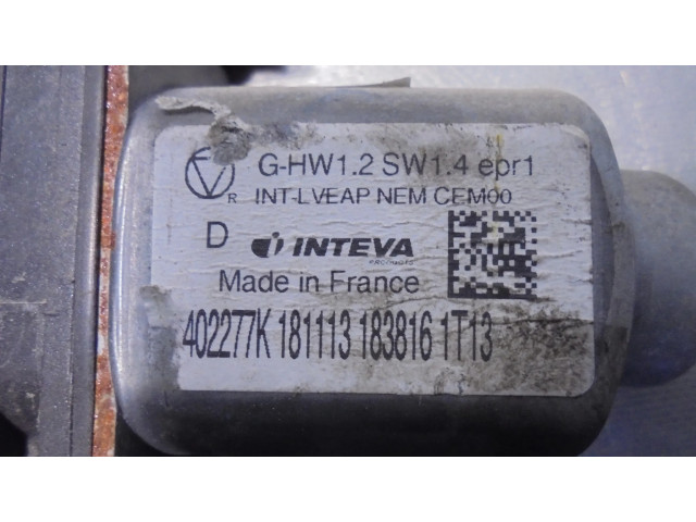 Передний комплект электрического механизма для подъема окна