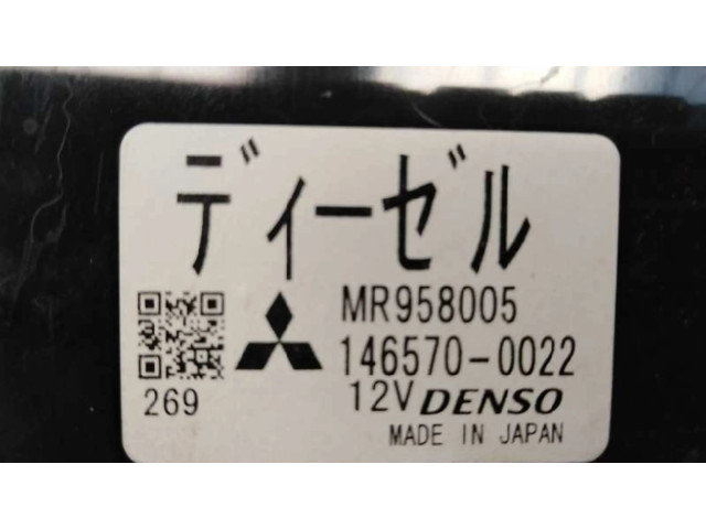 Блок управления климат-контролем MR958005, 1465700022 Mitsubishi Montero