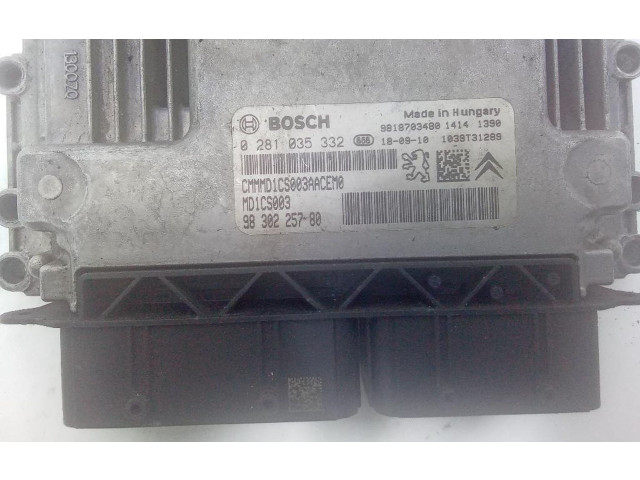 Motorsteuergerät/-modul YH01 Citroen C3 Aircross