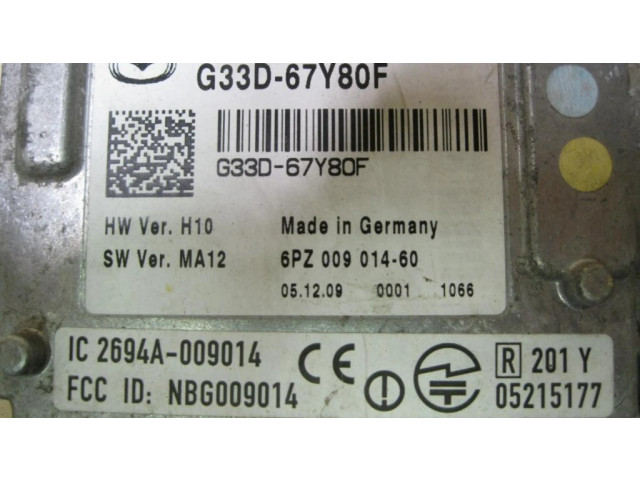 Блок управления G33D67Y80F, G1016 Honda CR-V