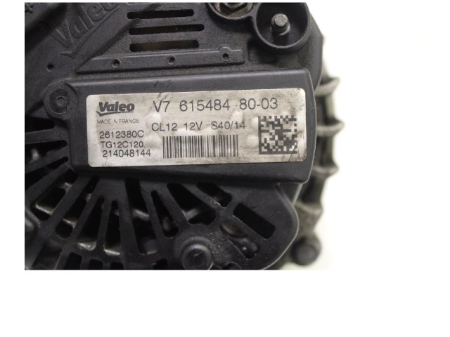 Генератор V761548480-03   Mini One - Cooper Coupe R56      