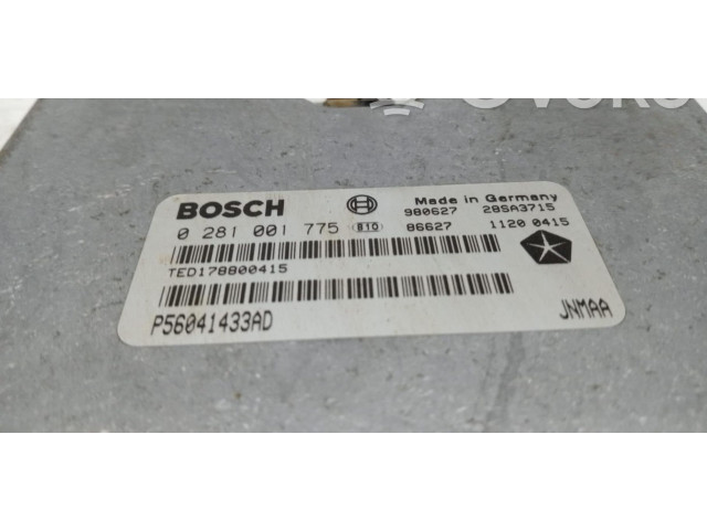 Блок управления двигателем Блок управления 0281001775 Jeep Cherokee XJ