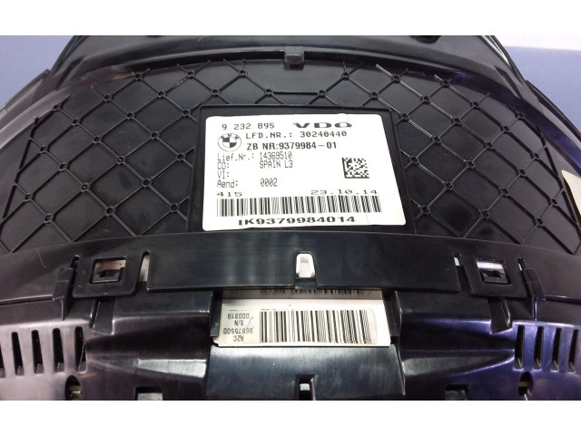 Přístrojová deska BMW 4 F36 Gran coupe 2014 9232895, 9232895
